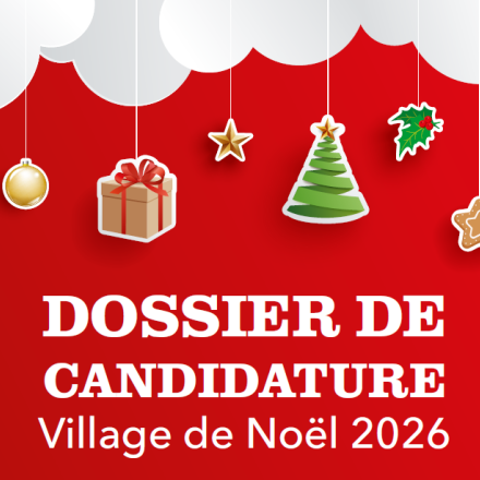 Dossier candidature Noël 2026