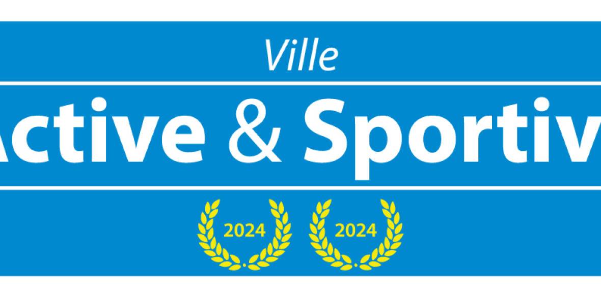 Logo ville active et sportive 2024