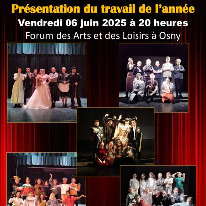 Atelier théâtre affiche