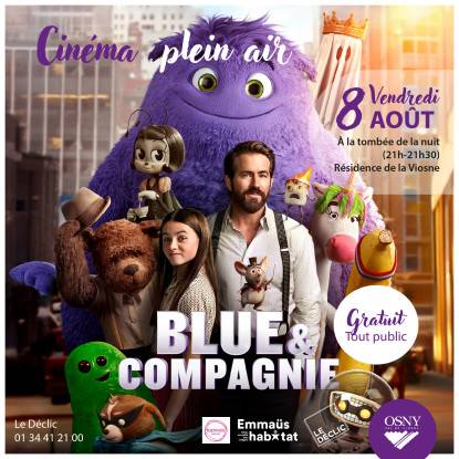 Ciné plein air Blue &amp; Compagnie