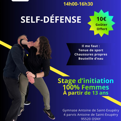 Stage krav maga 100% féminin 2026