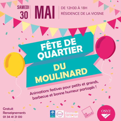 Fête de quartier du Moulinard 2026