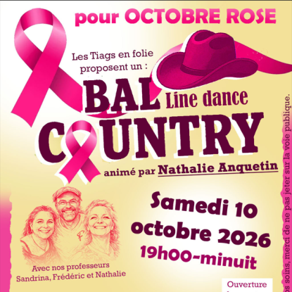 Bal country 10 octobre 2026