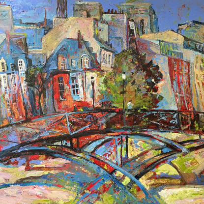 Le pont des arts, Olga Rocher