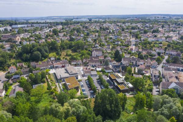 Vue aérienne Osny