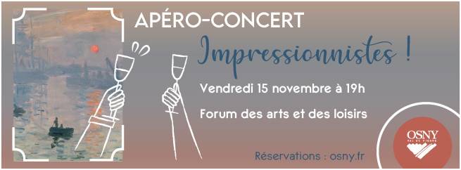 Apéro concert impressionnistes