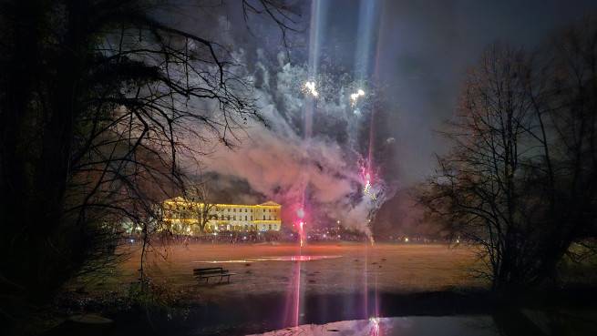 Feu d'artifice de Noël 30 décembre 2024