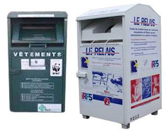 Point relais recyclage fashion vetements