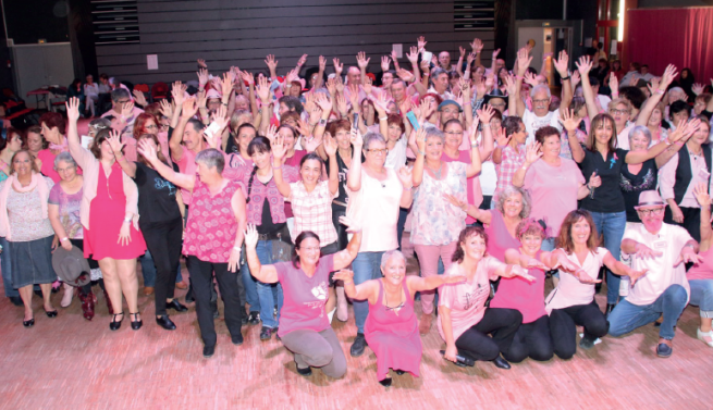 Bal country octobre rose