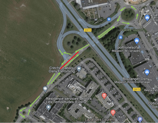 Plan de circulation rue de Livillier-RD915