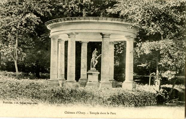 Temple d'amour (carte postale ancienne)