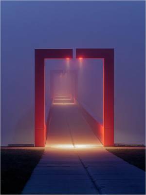 La pont dans la brume de Catherine Jacquemin