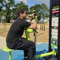 Appareils de fitness de la Plaine des sports