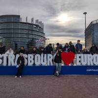 Les CMJ au parlement européen de Strasbourg 24/01/2025