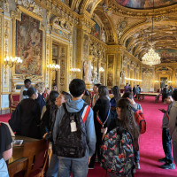 Visite CMJ au Sénat et ravivage de la flamme du soldat inconnu 3 mars 2026