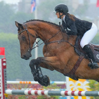 "Sous la pluie" par Olivier Autin (Chantilly)