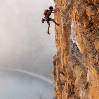 Escalade à Cassis, de Jean-Claude Boutinaud