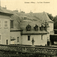 Château de Grouchy carte postale ancienne