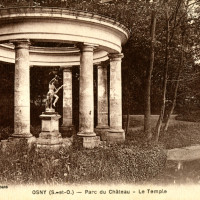 Château de Grouchy carte postale ancienne