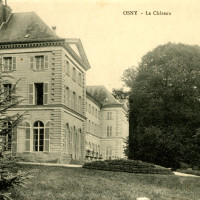 Château de Grouchy carte postale ancienne