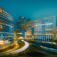 La Défense by night, Michel Legall