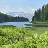 Lac de la Misurina, de Annie Régnier (Dolomites, Italie)