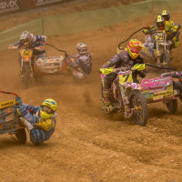 Side-car cross à Iffendic, de Henri Stoffaes (Bretagne)