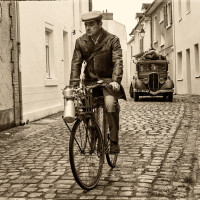 "Le Laitier" de Jean-Marie Walter (Carentan - 50)