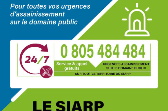 Astreinte SIARP numéro vert