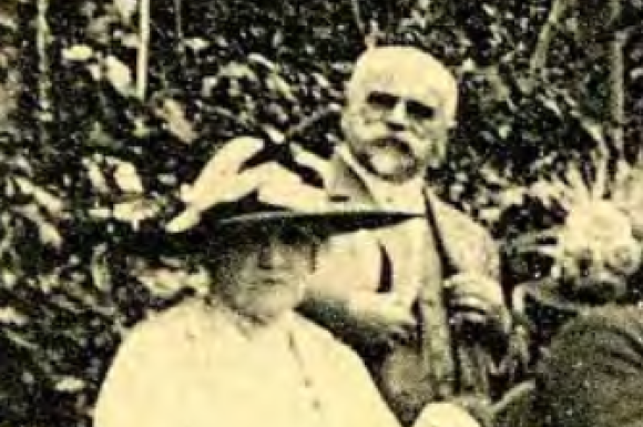 Frédéric de Reiset et son épouse Joséphine Downig