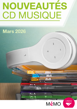 Nouveautés CD mars 2026