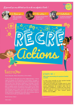 Couverture Récré'Actions 19