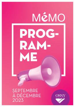 Programme de la MéMO sept-déc 2023